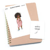 Morning - Large / Extra large planner stickers 'Nia/Brown skin', L1093/XL1093