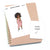 Morning - Large / Extra large planner stickers 'Nia/Brown skin', L1093/XL1093
