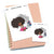 Blockage at work - Large / Extra large planner stickers 'Nia/Brown skin', L0402/XL0402