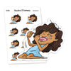 YES!!! planner stickers, Vaalea - S0386-387, Motivational planner stickers, Winning