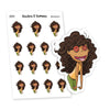 I Want It Planner Stickers, Vaalea - S0389-390