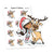 Christmas Time Planner Stickers, Vaalea - S0449-450, Christmas deer