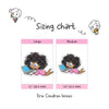 Planner stickers "Zuri" - Work hard. Dream big, S0873/S0897/S0873blue, Laptop stickers