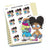 Planner stickers "Zuri" - Laundry, S0879/S0903/S0879blue, Sort laundry stickers