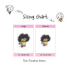 Planner stickers "Zuri" - Drink smoothie and make your day, S0875/S0899/S0875blue, Detox stickers