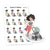 Jogging with a Stroller Planner Stickers | Fitness and Mom Life Stickers for Journaling and Planning | Nia - S1441/S1446