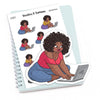 Work From Anywhere! Laptop Planner Stickers, Jada - S1471