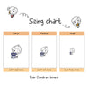 Piiku planner stickers - My Baby, S0024, baby stickers, kawaii stickers