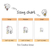Piiku planner stickers - My cat, S0053, cats stickers, animal kawaii stickers