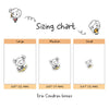 Piiku planner stickers - Hobby, S0036, hobby stickers, kawaii stickers
