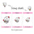 Ensi - Happy Mail planner stickers, S0103, Delivery stickers, Cute sticker, Mail sticker, Happy mail letters stickers, Functional stickers