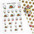 Piiku planner stickers - Healthy food, S0028, food stickers, kawaii stickers