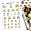 Hello, Fall planner stickers, Ensi - S0163, Autumn Planner stickers, Seasons stickers, Cute stickers, Halloween stickers, Fall stickers