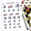 Fueling planner stickers, Ensi - S0172, Fuel planner stickers, Car planner stickers