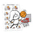 Basketball Planner Stickers, Ensi - S0207, Sport Planner Stickers, Sport games stickers, Men's stickers