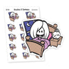 Ensi Planner Stickers - Sleepless Nights, S0136, No Sleep stickers, Wakeful stickers, Insomniac planner stickers, Insomnious