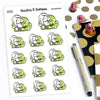 TV Night planner stickers, Ensi - S0250, TV Planner Stickers, Watch TV Stickers, Relax