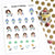 Tumma planner stickers - I'm at home, S0007, coffee stickers, cute girl stickers