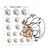 Nesting box planner stickers, Ensi - S0187, Birdhouse stickers