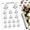 The Best Day of the Week! planner stickers, Ensi - S0249, Payday stickers, Credit card