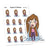 Cry Me A River planner stickers, Vaalea - S0353-354, Sadness planner stickers