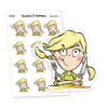 Eat Good Feel Good planner stickers, Vaalea - S0350-351, Food planner stickers