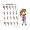 Hey You! Planner Stickers, Vaalea - S0368-369, Motivational stickers