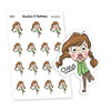 OMG Planner Stickers, Vaalea - S0380-381