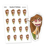 I Want It Planner Stickers, Vaalea - S0389-390