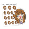 It's So Cute Planner Stickers, Vaalea - S0464-465