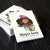 Mini Sticker Book - Vaalea / Brown skin, 18 mini sheets, SB006. Sticker book with planner stickers, stickers for girl
