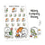 Ensi - Hiking. Camping. Diving. planner stickers, S0097, Travel stickers, Hiking stickers, Camping stickers, Diving stickers