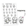 Happiness Planner Stickers, Ensi - S0170, I'm happy