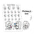 Ensi Planner stickers - Mommy's Love, S0176, Baby stickers