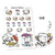 Piiku planner stickers - Fall, S0031, autumn stickers, kawaii stickers