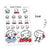 Piiku planner stickers - Love, S0032, love valentine stickers, kawaii stickers