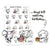 Piiku planner stickers - ... days left until my birthday, S0047, birthday stickers, kawaii stickers, planner stickers