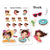 Tumma planner stickers - Beach rest, S0004, summer stickers, kawaii stickers