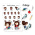 Tumma - College planner stickers, S0014, college sticker, study stickers