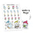 Winter is Magic planner stickers, Ensi - S0164, Winter stickers, Cute stickers, Snowman stickers, Sledding, Snowballs stickers