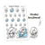 Dental Treatment planner stickers, Ensi - S0171, Dental stickers, Tooth Stickers, Dentist