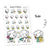 Piiku planner stickers - Sale, S0055, sale stickers, discount kawaii stickers