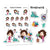 Tumma planner stickers - Housework, S0009, cleaning stickers, kawaii stickers