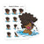 Wash Your Worries Away Planner Stickers, Nia - S0474/S0635, Phone Planner Stickers, Bath Time