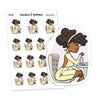 There's Always Time for a Cocktail Planner Stickers, Nia - S0536/S0549, Drinks Planner Stickers