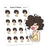 Perfume planner stickers, Nia - S0533/S0547, Fashion Planner Stickers
