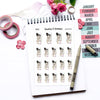 Planner stickers "Change your body", Nia - S0560/S0595