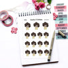 Collect Beautiful Moments Planner Stickers, Nia - S0678/S0696, Take pictures Planner Stickers