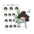 Where Does All My Money Go? Planner Stickers, Nia - S0708/S0720, Out of money