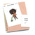 Vacuuming - Large / Extra large planner stickers "Nia/Brown skin", L0405/XL0405